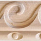 Georgian Spiral wood border trim moulding 66mm wide