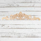 Hapsburg Flush Centre Wooden Applique 70cm x 16cm