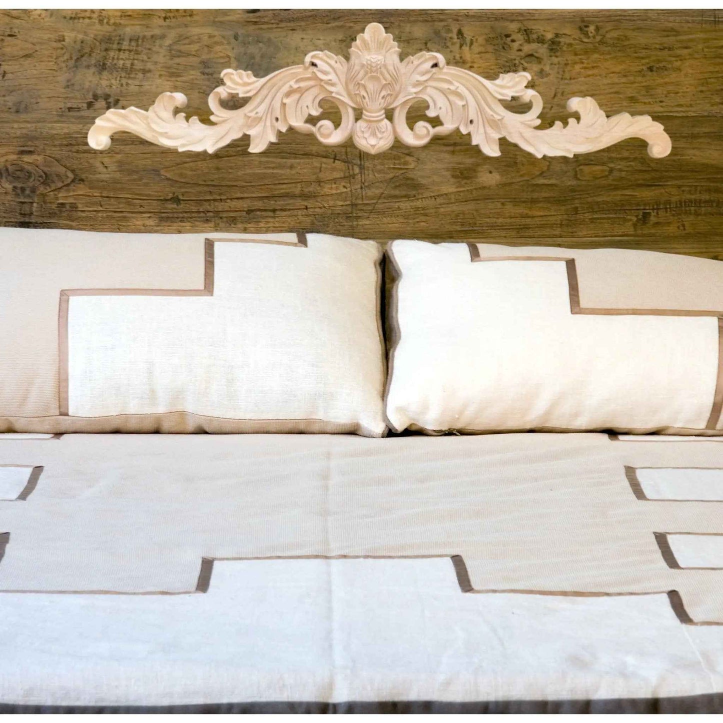 Hapsburg Flush Centre Wooden Applique 70cm x 16cm