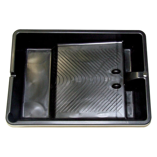 Heavy Duty 320mm Paint Roller Tray with brush holder from Oldfields-Vintique Concepts