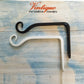 Heavy Duty White Garden Planter hanger hook 145mm long-Vintique Concepts