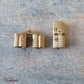 Invisible or concealed Brass Barrel Hinge - Hinged Design in 3 Sizes - Vintique Concepts