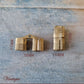 Invisible or concealed Brass Barrel Hinge - Hinged Design in 3 Sizes - Vintique Concepts