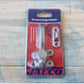 Jaeco Satin Chrome Window sash wedge fastener (1 only) Surplus-Vintique Concepts