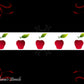 Juicy Apples border contemporary furniture paint stencil 355mm x 75mm-Vintique Concepts