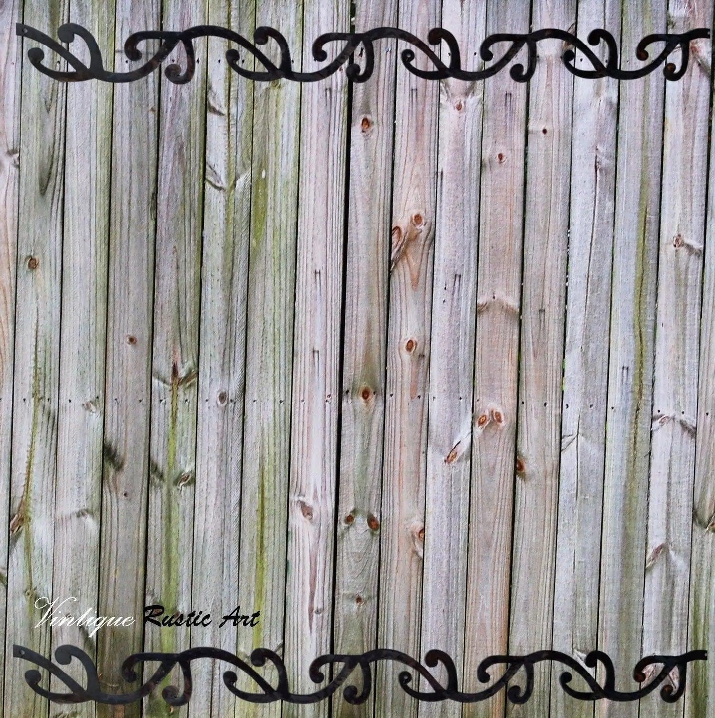Koru Corten Garden edging Border 90mm high x 1060cm long-inner-Vintique Concepts