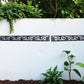 Koru Corten Garden edging Border 105mm high x 1100cm long -Outside-Vintique Concepts