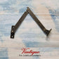 Box or chest Lid Stay Bronze (Left only )80mm arm - Vintique Concepts