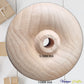 Maple Classic wood wheel 75mm (9.5mm axel) for toys-Vintique Concepts