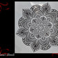Medallion Mandala Pattern Vintage furniture paint stencil 305mm x 305mm-Vintique Concepts