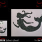 MERMAID Childrens Furniture Paint Stencil  150mm x 200mm-Vintique Concepts