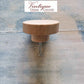 Natural Wood furniture knob 50mm