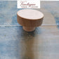 Natural Wood furniture knob 50mm