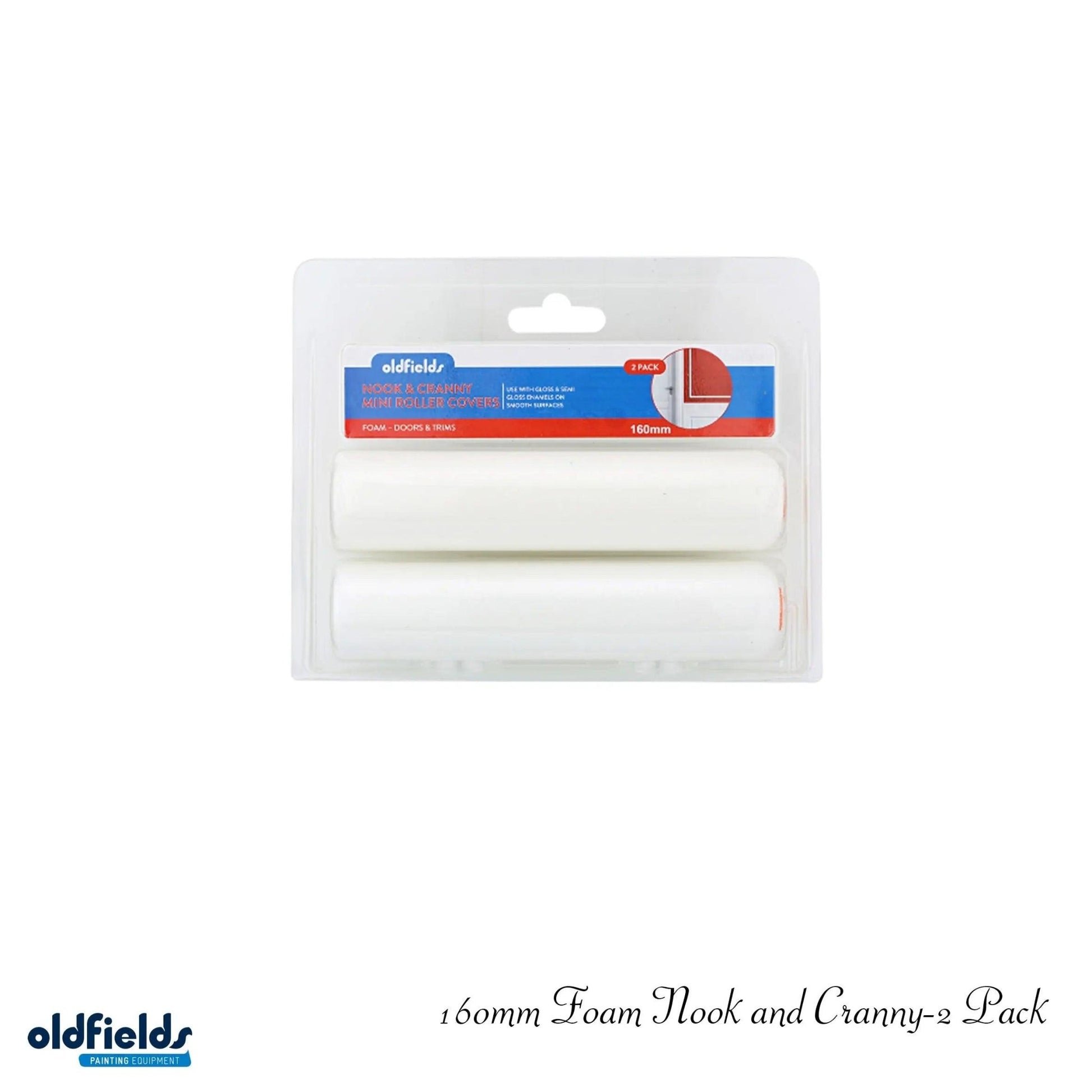 Nook & Cranny Foam paint roller Sleeves 160mm from Oldfields-Vintique Concepts