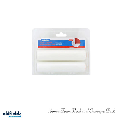 Nook & Cranny Foam paint roller Sleeves 160mm from Oldfields-Vintique Concepts