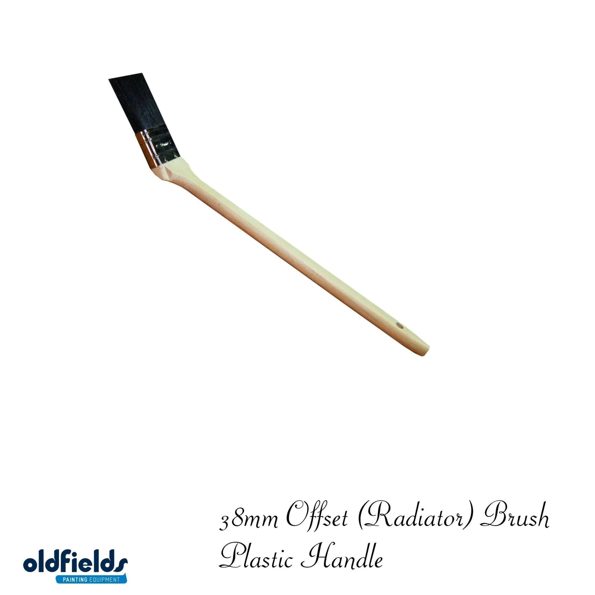 Offset or Radiator Paint Brush Plastic handle/hog bristle from Oldfields-3 sizes-Vintique Concepts