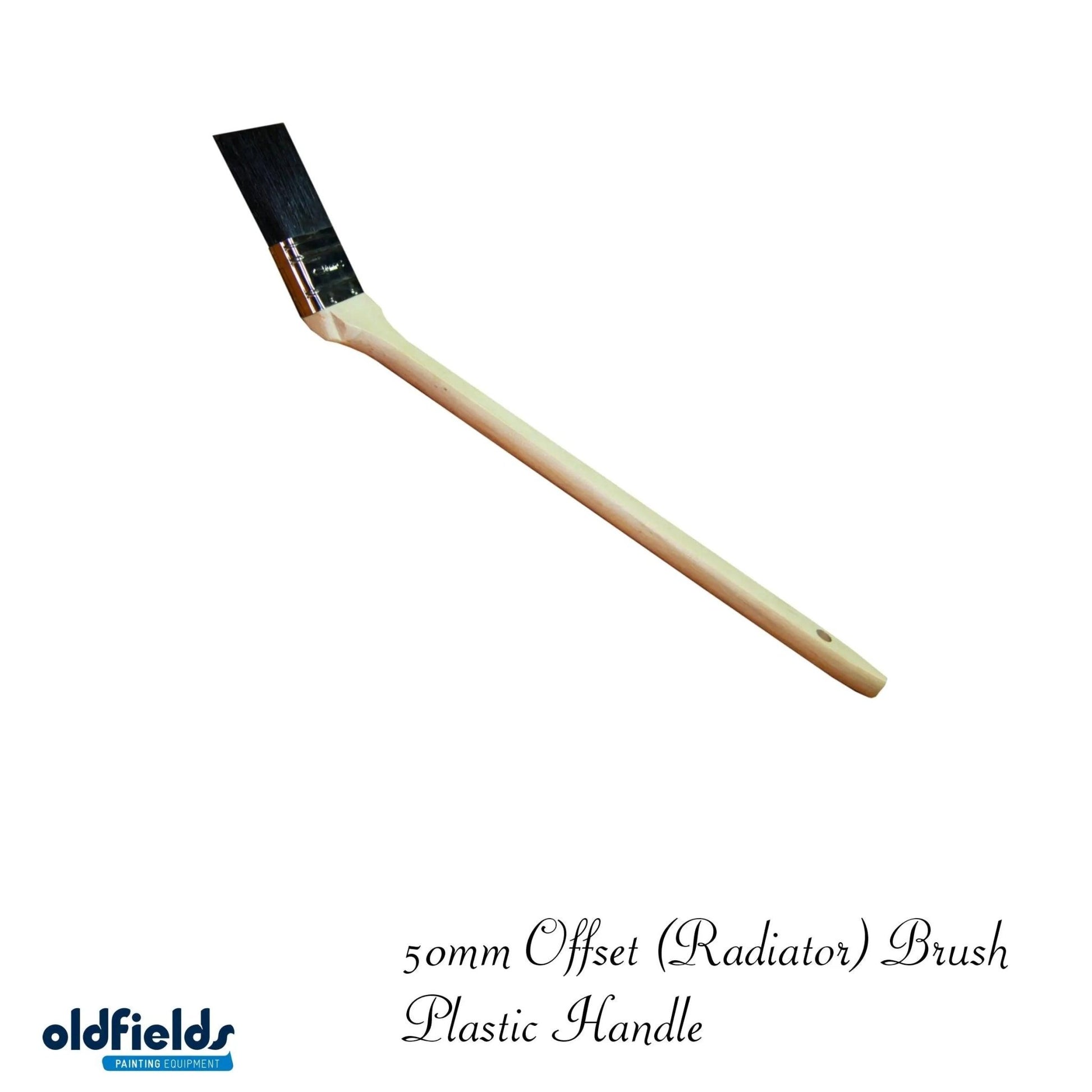 Offset or Radiator Paint Brush Plastic handle/hog bristle from Oldfields-3 sizes-Vintique Concepts