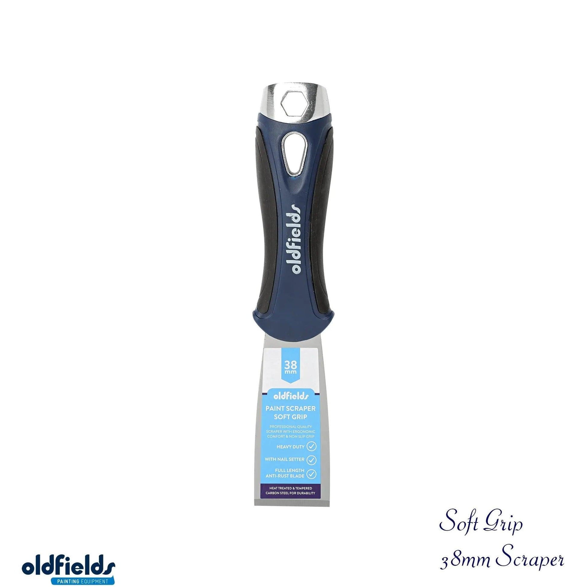 Oldfields 800 series Soft Grip scrapers, Blades and putty knives-Vintique Concepts
