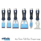 Oldfields 800 series Soft Grip scrapers, Blades and putty knives-Vintique Concepts
