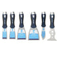 Oldfields 800 series Soft Grip scrapers, Blades and putty knives-Vintique Concepts