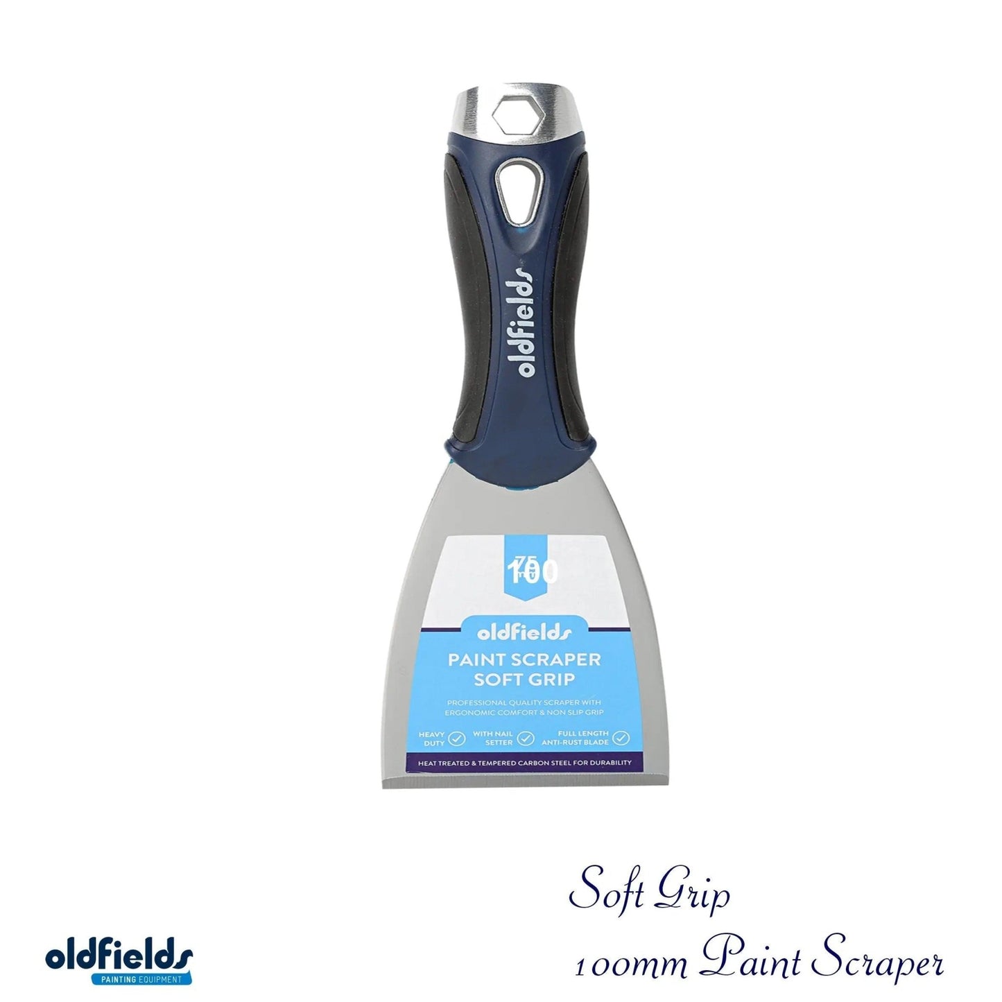 Oldfields 800 series Soft Grip scrapers, Blades and putty knives-Vintique Concepts