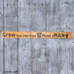 Pallet Wood outdoor Sign GROW YOUR OWN DOPE 87cm x 10cm-Vintique Concepts