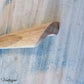 Lacquered Beach lipped cupboard wooden handle 157mm Long