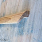 Lacquered Beach lipped cupboard wooden handle 157mm Long