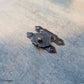 Scallop delicate Vintage jewelry Box Latch / catch 30mm x 19mm