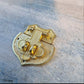 Tudor Shield Gold colour box latch 40mm x 42mm