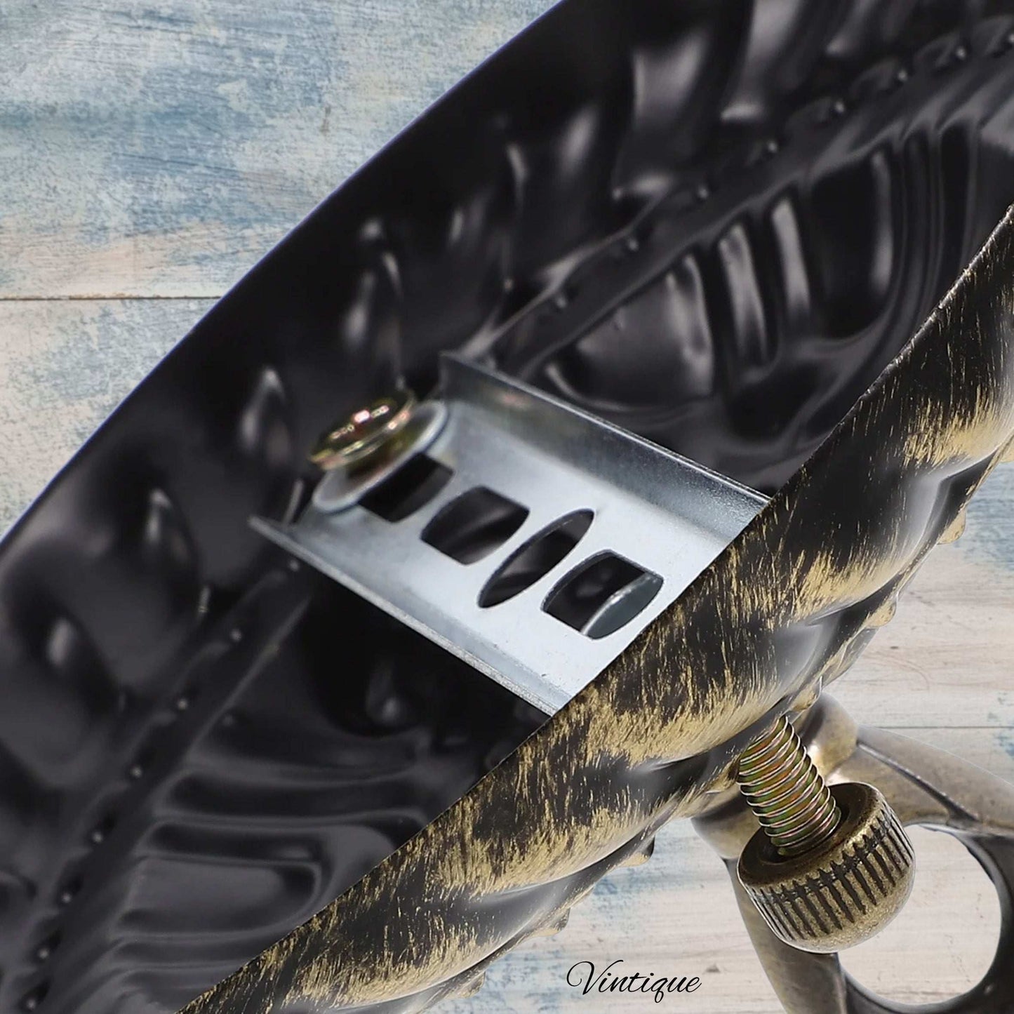 Chateau Atq Gold Ceiling Rose Hook- for hanging lights, planters etc