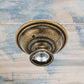 Retro dimple Bronze Drawer Knob 32mm diameter