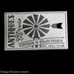 Country themed furniture paint stencil-ANTIQUES 250mm x 150mm