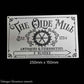 Country themed furniture paint stencil-OLDE MILL 250mm x 150mm