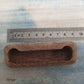 Mahogany Cavity rectangle Flush wooden door Handle 90mmx27mm