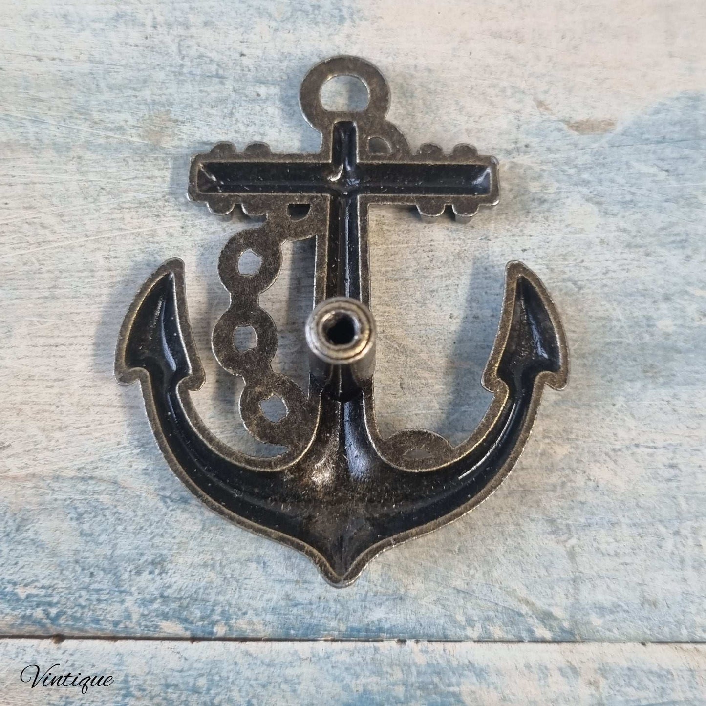 Vintage Ships anchor cabinet Knob / Drawer handle 70mm x 58mm