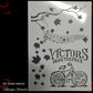 Victors Bicycle & music stencil A4