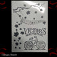 Victors Bicycle & music stencil A4