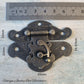 Catherines Vintage jewelry Box Latch /double Lock XL 65 x 57mm