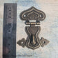 Tulip Bronze Vintage Clasp latch 63mm x 55mm