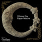 paper mache sun face and stars 105mm dia Applique