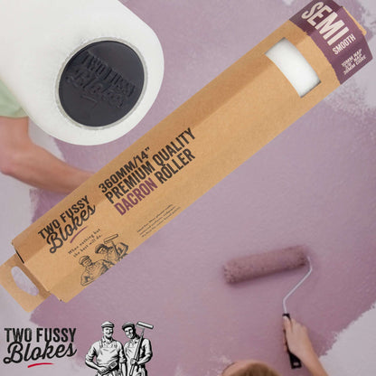 360mm Dacron Paint Roller Sleeve semi-smooth 10mm Nap From Two Fussy Blokes (Copy)