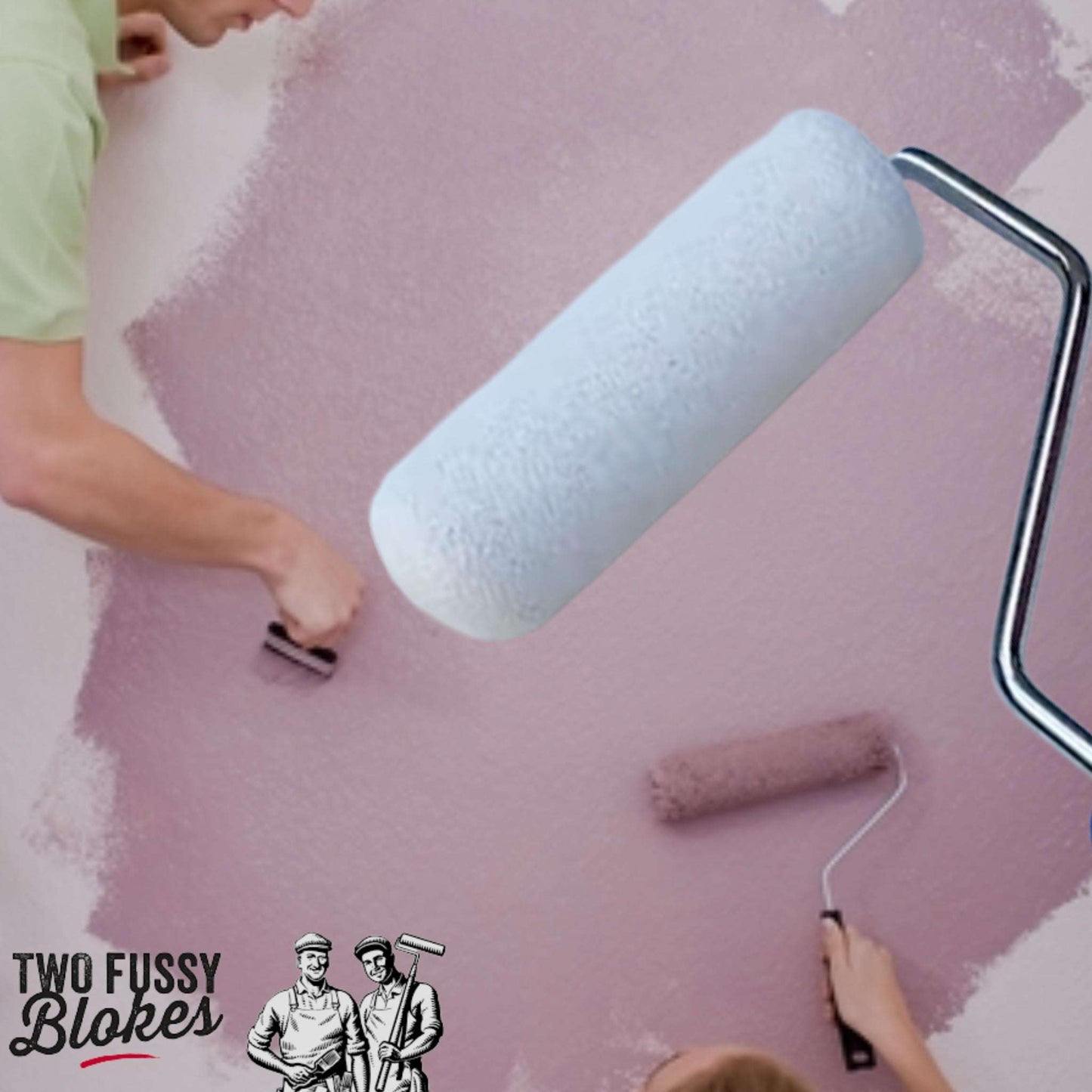 100mm Microfibre Paint Mini-Roller Sleeve EACH-Smooth 5mm Nap From Two Fussy Blokes