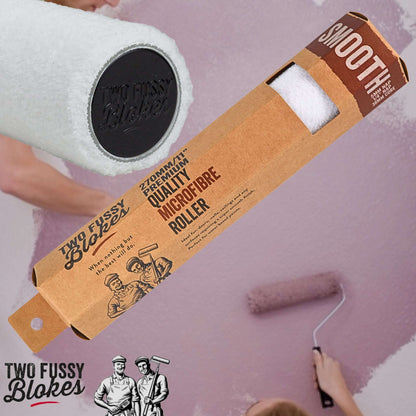 270mm Microfibre Paint Roller Sleeve -Smooth 5mm Nap From Two Fussy Blokes
