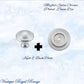 Mayfair cupola Solid Brass Cabinet knob 25mm Dia (various finishes) - Vintique Concepts