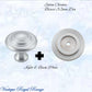 Mayfair cupola Solid Brass Cabinet knob 32mm Dia (various finishes) - Vintique Concepts