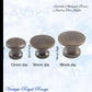 "Scatola" jewelery box premium Antiqued brass Knobs (3 sizes) - Vintique Concepts