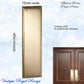 Polished Brass MODENA Polished brass Push Plate 300mm x 75mm