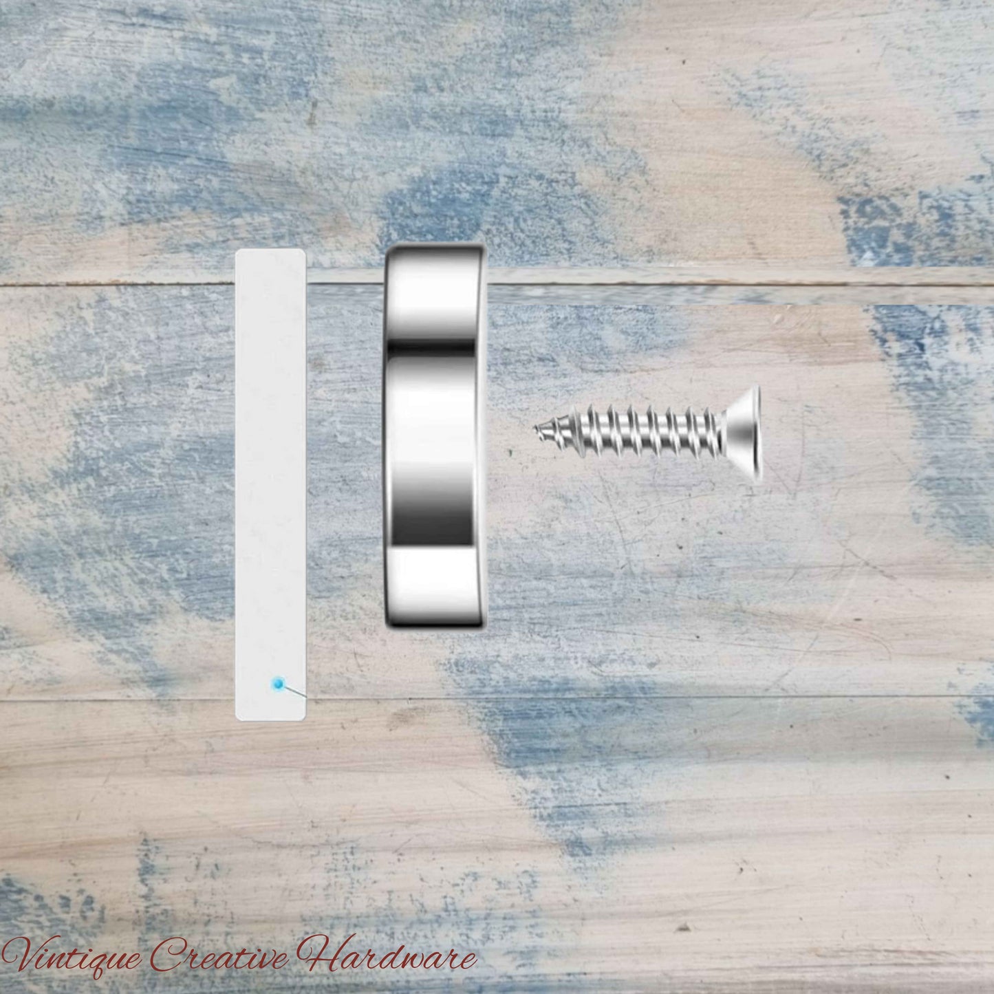 Strong Magnet for jewelry boxes, Crafts & more with hole 18mm x 3mm