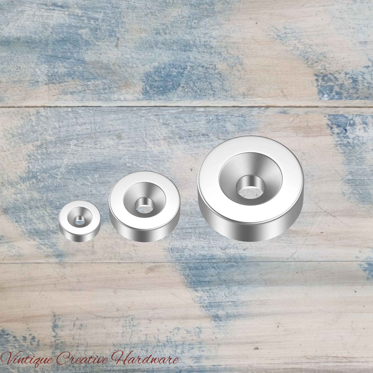 Strong Magnet for jewelry boxes, Crafts & more with hole 8mm x 3mm
